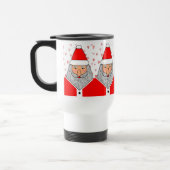 Santa Means Love Travel Mug Reisbeker (Links)