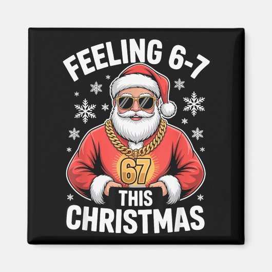 Santa Meme For Kids Feeling 67 At Holiday Family E Magneet (Voorkant)