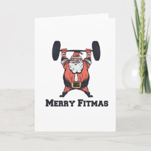 Santa Merry Fitness Kaart