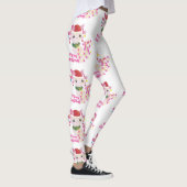santa merry kerst axolotl leggings (Rechts)