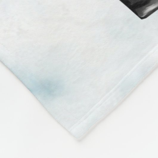 Santa Merry kerstgeblanket Fleece Deken (Hoek)