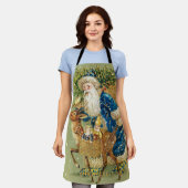 SANTA MET DEER EN CHRISTMAS GIFTEN IN WINTERSNEEUW SCHORT (Gedragen)