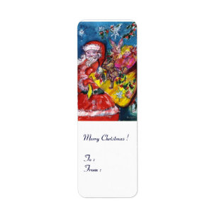 SANTA MET GIFTS ETIKET