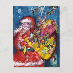 SANTA MET GIFTS FEESTDAGENKAART