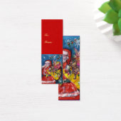 SANTA MET GIFTS MINI VISITEKAARTJES (Bureau)