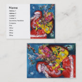 SANTA MET GIFTS VISITEKAARTJE (Voorkant / Achterkant)