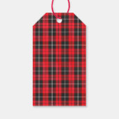 Santa met Masker Gift Label Gepersonaliseerd Cadeaulabel (Achterkant)