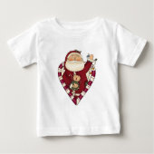 Santa met Ragdoll Tshirts en Geschenken (Voorkant)
