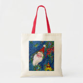 SANTA MET TOYS Kerstnacht Tote Bag (Voorkant)