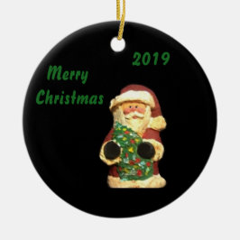 SANTA MET TREE CHRISTMAS COLLECTOR ORNAMENT 2019