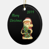 SANTA MET TREE CHRISTMAS COLLECTOR ORNAMENT 2019 (Links)