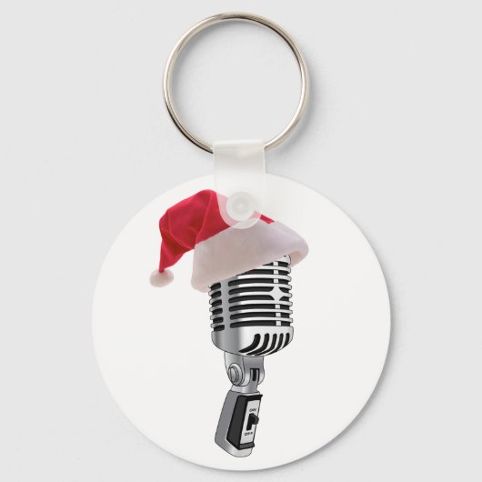 santa-microfoon sleutelhanger (Voorkant)