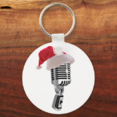 santa-microfoon sleutelhanger (Voorkant)