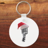 santa-microfoon sleutelhanger (Voorkant)