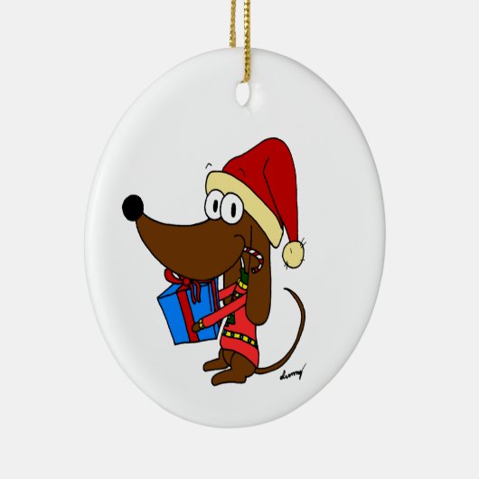 Santa Midge Keramisch Ornament (Rechts)