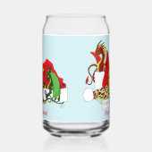 Santa Milk Cookies Draken Blikvorm Glas (Links)