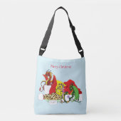Santa Milk Cookies Draken Crossbody Tas (Voorkant)