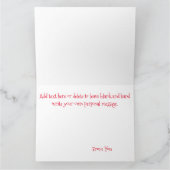 Santa Milk Cookies Draken Kaart (Binnen)