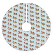 Santa Milk Cookies Draken Kerstboom Rok (Voorkant)