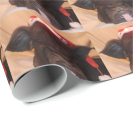 Santa Mini Pig Cadeaupapier