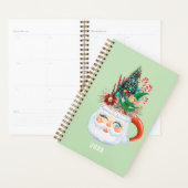 Santa Mint Green Planner (Display)