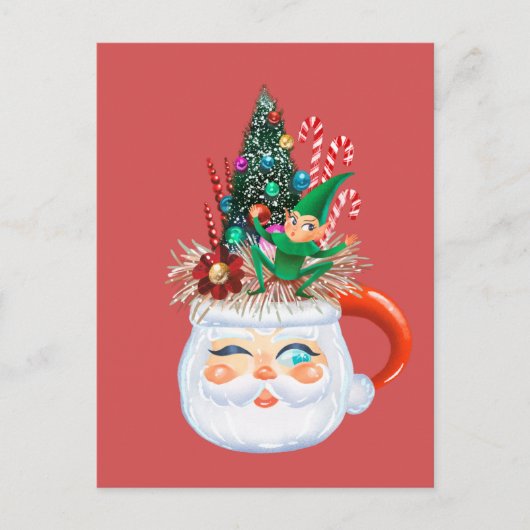  Santa Mok Briefkaart (Voorkant)
