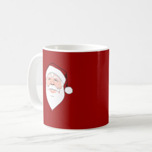 Santa Mok Coffee Cup Festive Santa Cup (Voorkant links)