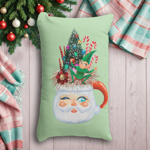 Santa Mok Groen (lang) Sierkussen Kussen