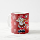 Santa mok kerst (Voorkant links)