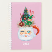  Santa Mok Pink Planner (Voorkant)