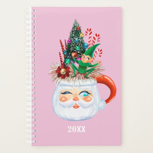  Santa Mok Pink Planner (Voorkant)