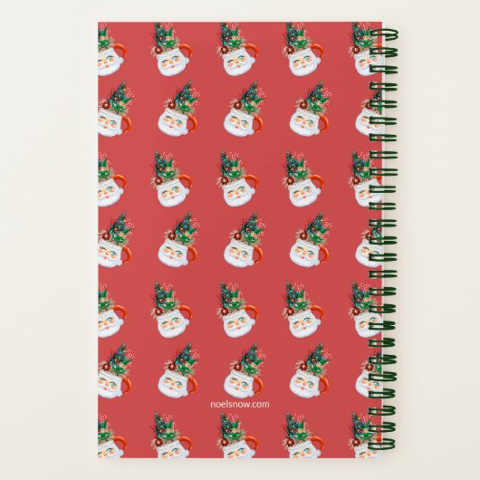  Santa Mok Rood Notitieboek (Achterkant)