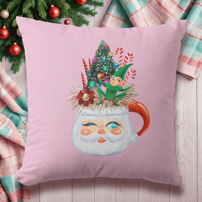  Santa Mok Roze Sierkussen (Creator heeft geüpload)