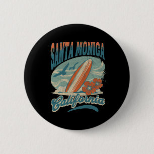 Santa Monica _2  Ronde Button 5,7 Cm