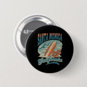 Santa Monica _2 Ronde Button 5,7 Cm (Voorkant /achterkant)