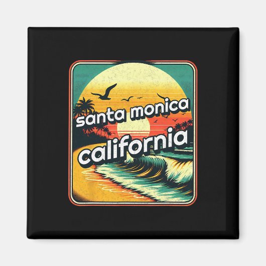 Santa Monica _7 Magneet (Voorkant)