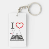 Santa Monica Airport Runway 21 / Runway 3 sleutelh Sleutelhanger (achterkant)