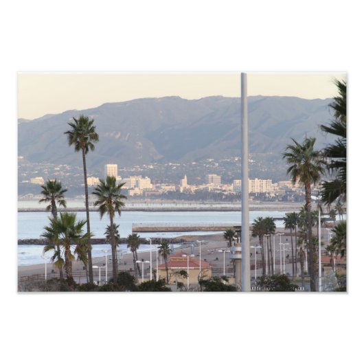 Santa Monica Bay Foto Afdruk (Voorkant)
