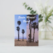 Santa Monica Beach Briefkaart (Staand voorkant)