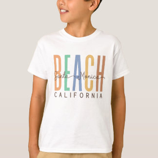Santa Monica Beach California (Sands) T-shirt