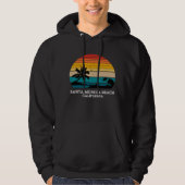 SANTA MONICA BEACH CALIFORNIË HOODIE (Voorkant)