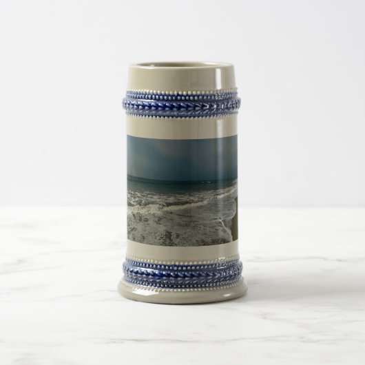 Santa Monica Beach in de herfst. Bierpul (Center)