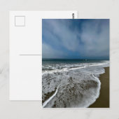 Santa Monica Beach in de herfst. Briefkaart (Voorkant / Achterkant)