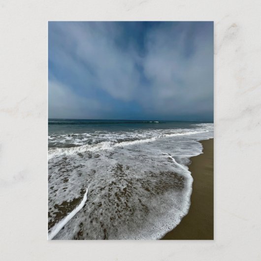 Santa Monica Beach in de herfst. Briefkaart (Voorkant)