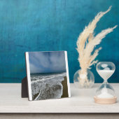 Santa Monica Beach in de herfst. Fotoplaat (Insitu)