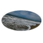 Santa Monica Beach in de herfst. Snijplank (Hoek)