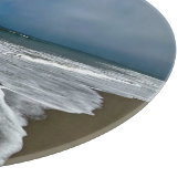 Santa Monica Beach in de herfst. Snijplank (Hoek)