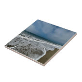 Santa Monica Beach in de herfst. Tegeltje (Zijkant)