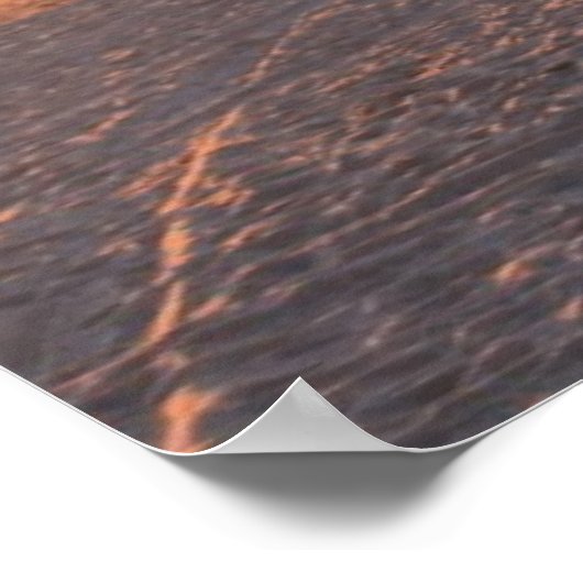 Santa Monica Beach Lifeguard Tower Sunset Poster (Hoek)