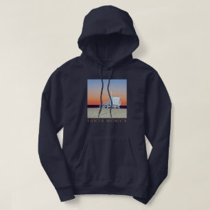 Santa Monica Beach Los Angeles, Californië Hoodie
